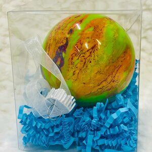Gift Boxed Hand Painted Glass Ornament